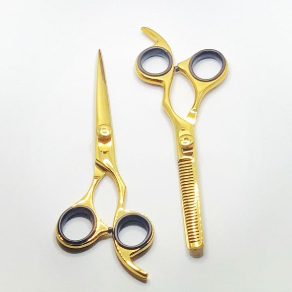Barber Scissor Set Japanese Cutting & Thinning - Picture 5 of 6
